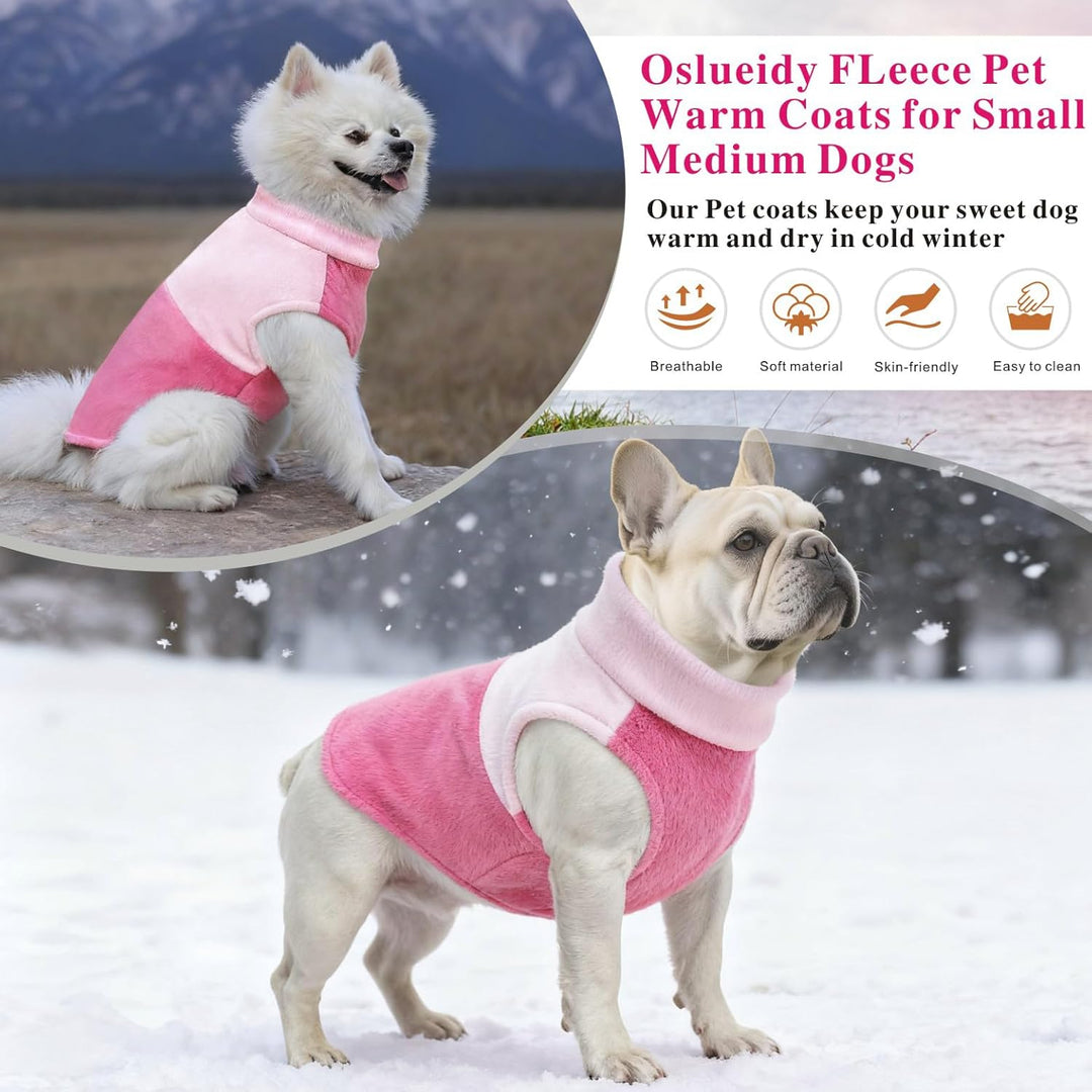 Hundemantel Fleece Hunde Jacken Hund warme Mäntel Winter Haustier Kleidung Hoodies Pullover Jumpsuit