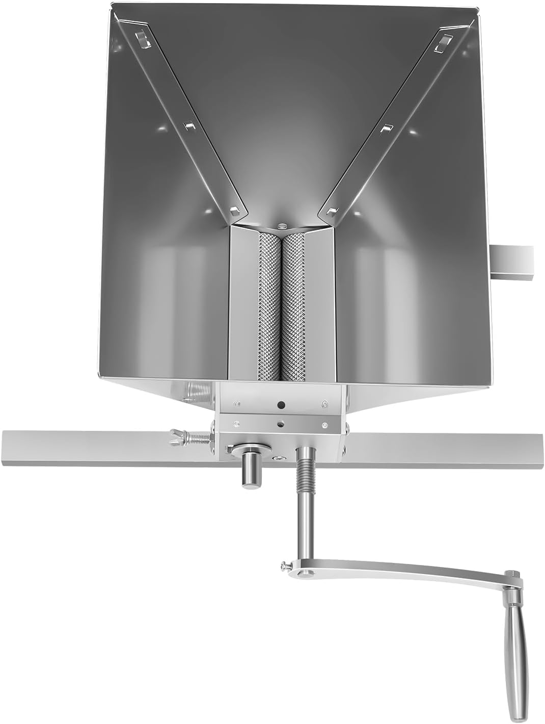 Manuelle Malz MüHle Brecher, 4L Getreidemahlmaschine, Manuell Elektrisch Einsetzbar, Verstellbare Wa