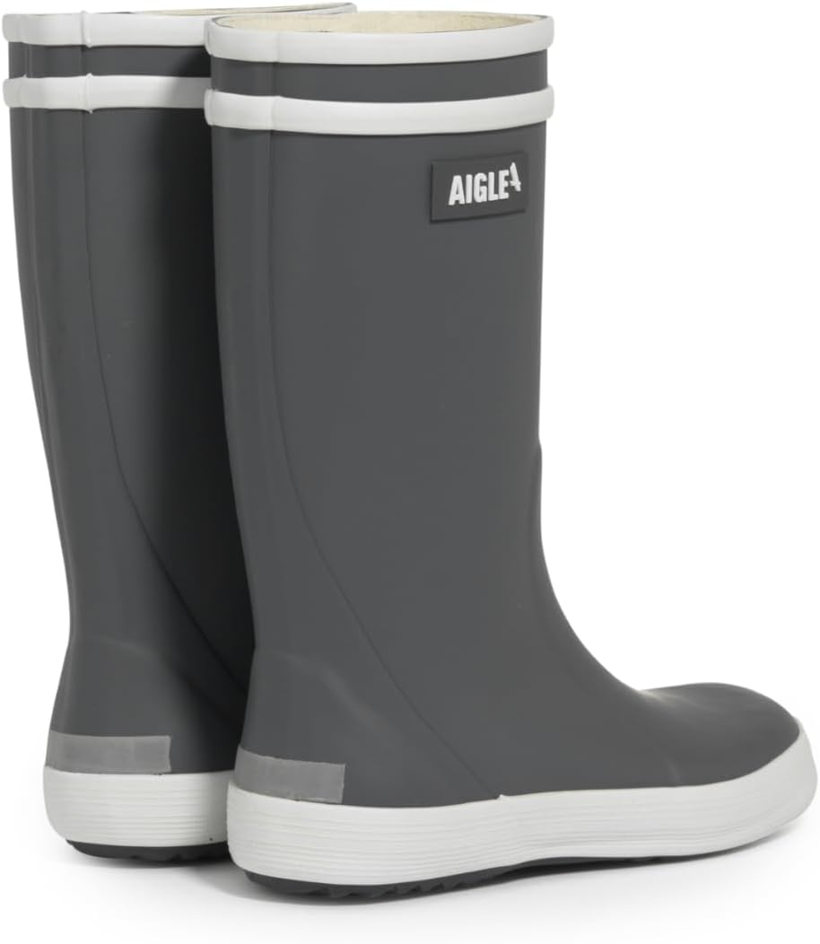 Aigle Unisex Kinder Lolly Pop 2 Gummistiefel 24 EU Anthrazit, 24 EU Anthrazit