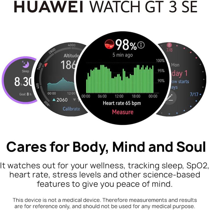 HUAWEI Watch GT 3 SE Wilderness , Fitness Tracker , Green, Grau, One Size, 55029749