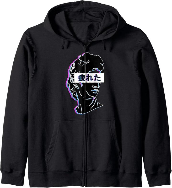 Vaporwave Aesthetic E-boy Clothes E-Girl Japan 90s Geschenk Kapuzenjacke