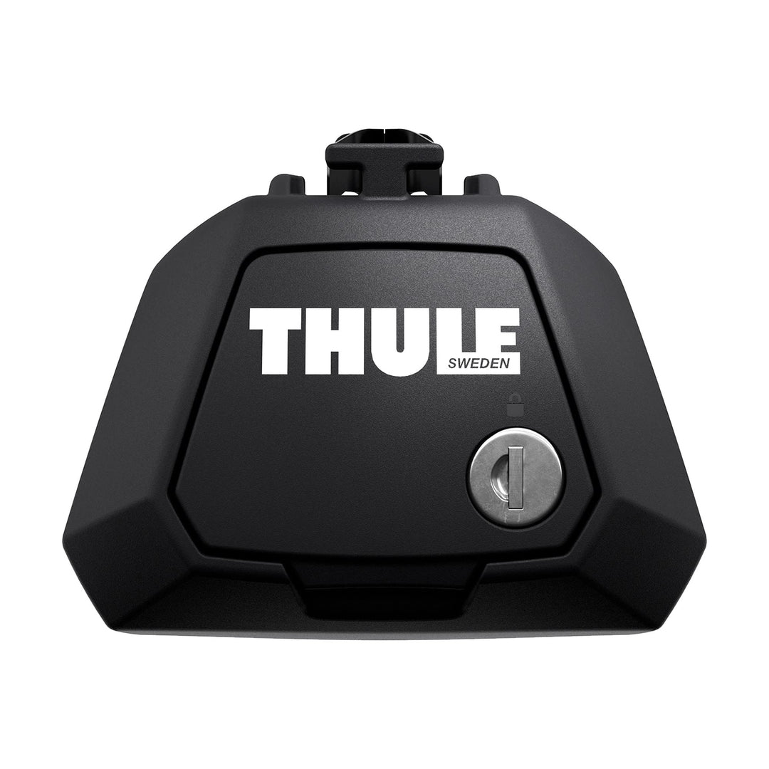 Thule Raised Rail Evo Fusssatz für Fahrzeuge mit offener Reling, 710410, Black (schwarz), Einheitsgr