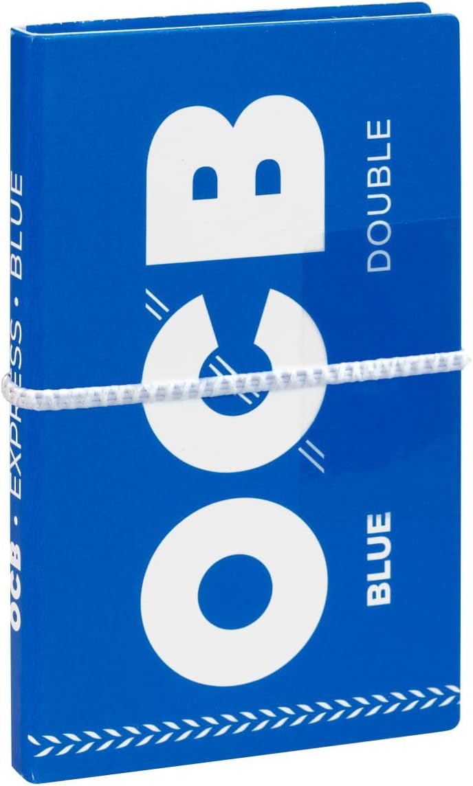 Zigarettenpapier OCB Blau Gummizug 25 Heftchen à 100 Blättchen