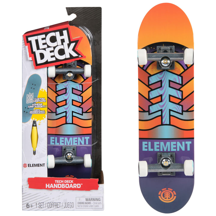 Tech Deck, Element Handboard, echtes Mini-Skateboard, Spielzeug für Jungen und Mädchen ab 6 Jahren (