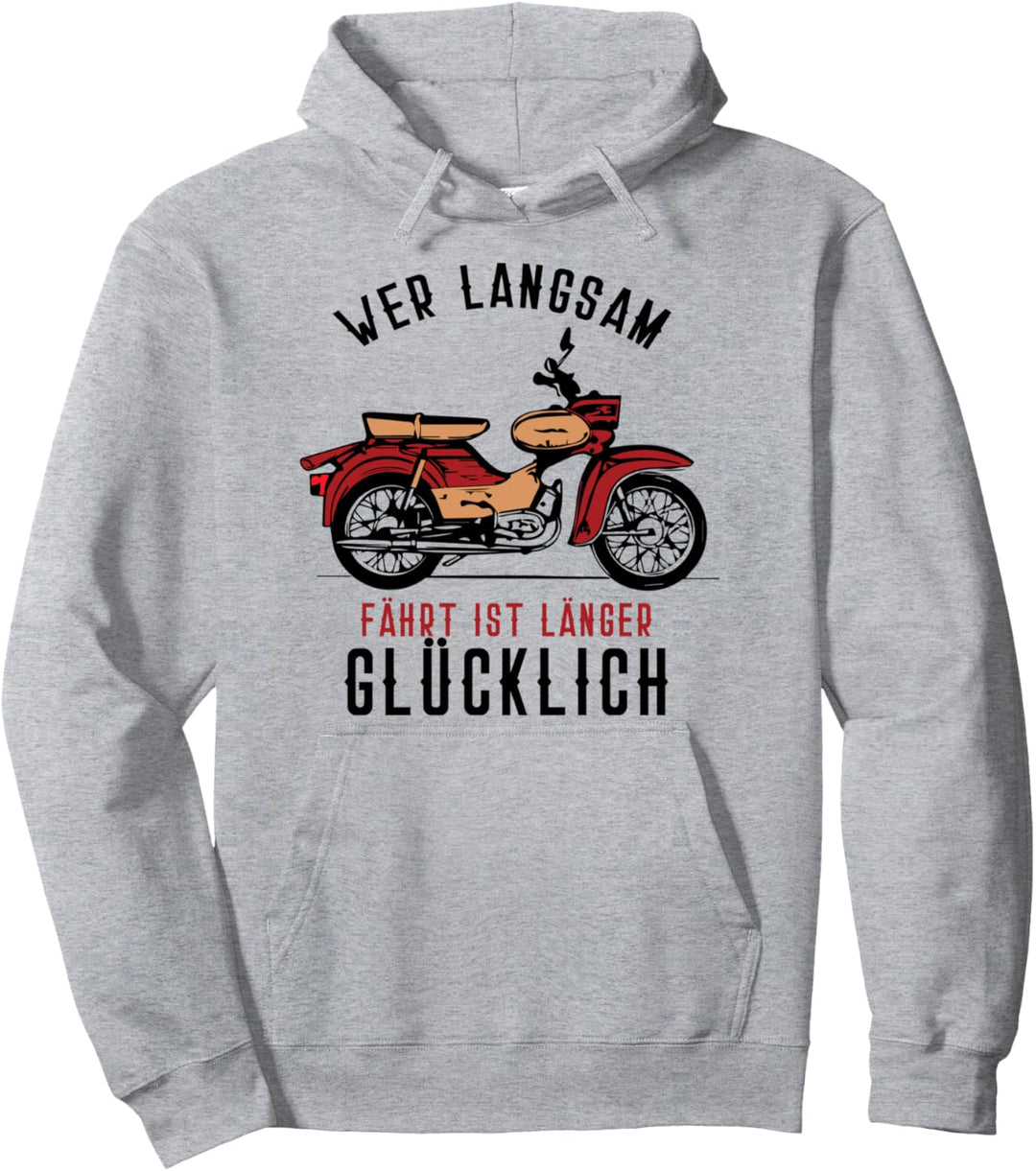 Oldtimer Spruch Simson Star Pullover Hoodie