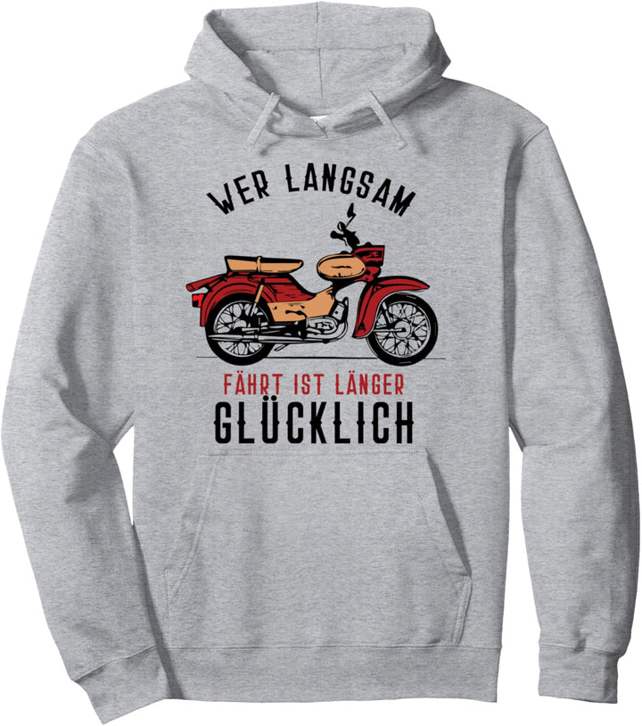 Oldtimer Spruch Simson Star Pullover Hoodie