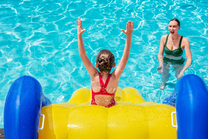 8'1" x 49" x 39"/2.47m x 1.24m x 1.00m Giant Pool Water Slide