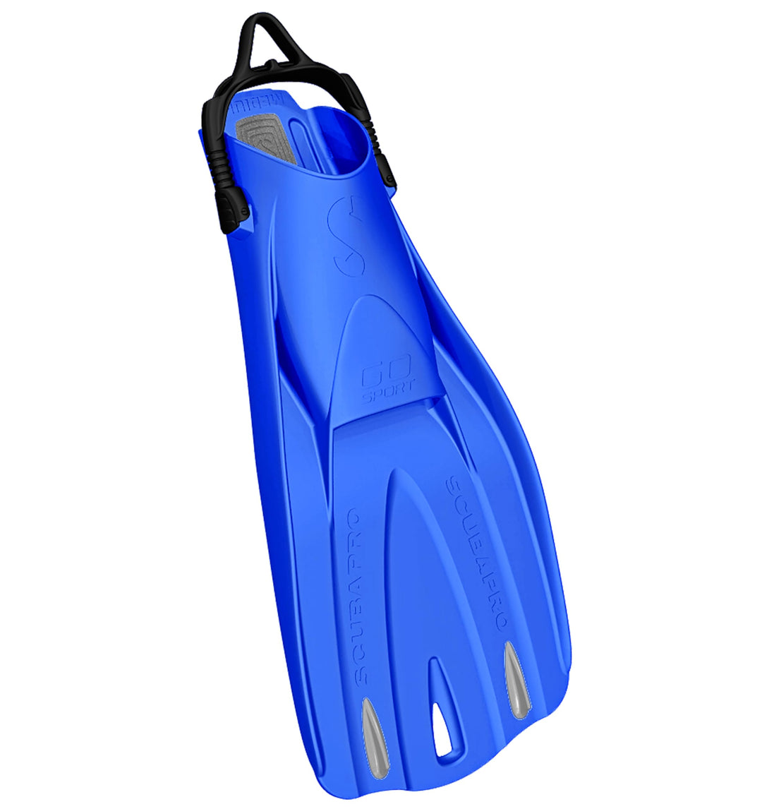 SCUBAPRO GO Sport Geräteflosse Fersenbandflosse Blau XL, Blau XL