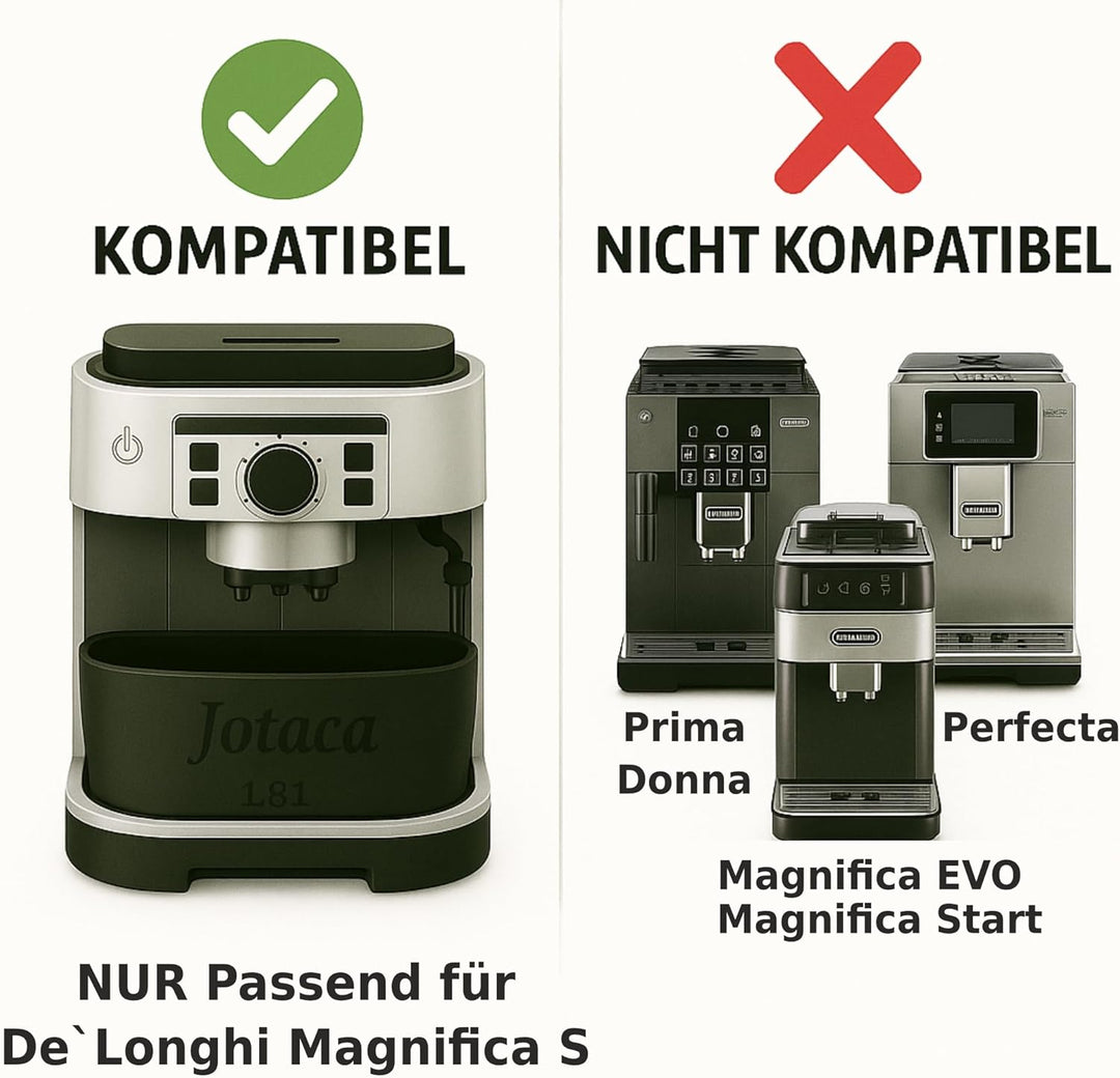 Entkalkungs- und Spülbehälter kompatibel mit DeLonghi ECAM (Magnifica - S), Magnifica - S