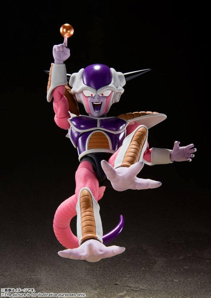 Bandai – Dragon Ball Z – Sh Figuarts – Frieza First Form 11 cm, BAS60827, Mehrfarbig, One Size