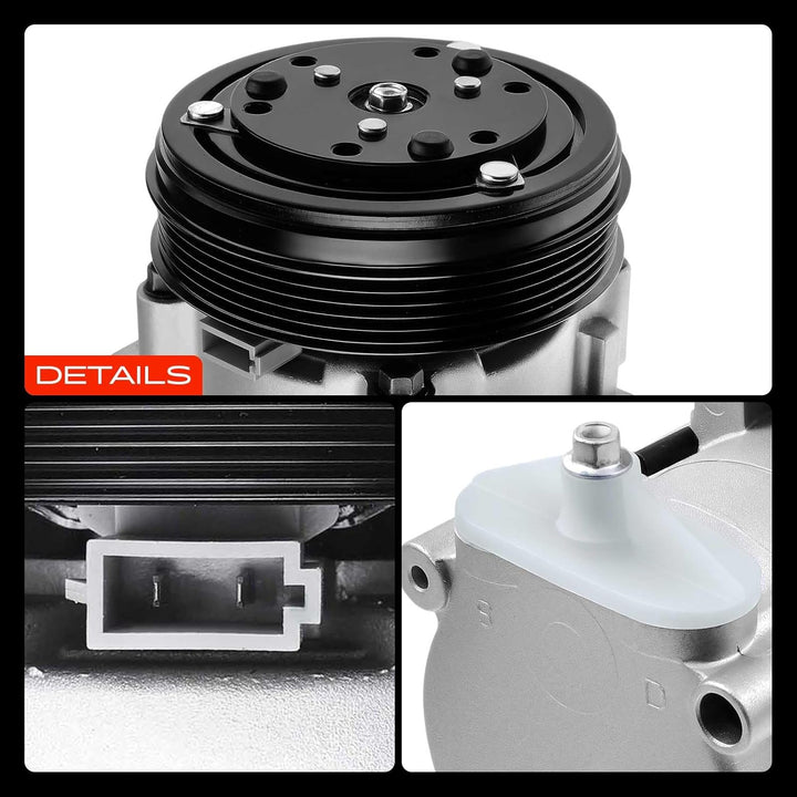 Frankberg Klimakompressor Klimaanlage Kompatibel mit Mondeo I GBP 1.8L Diesel 1993-1996 Mondeo II BA