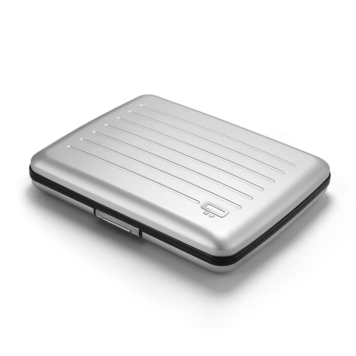 ÖGON -DESIGNS- V2 Smart Case Large - Aluminium Geldbörse - RFID Blockierung Kartenhalter - Kapazität