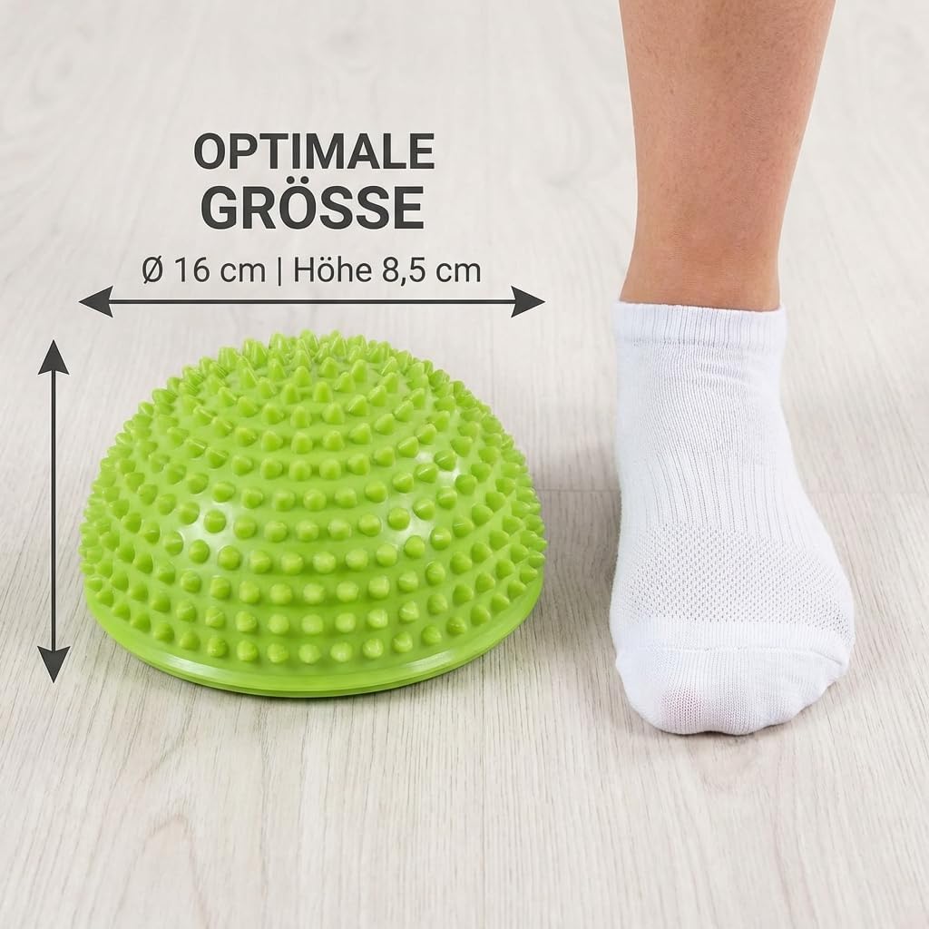 Balance Igel, 2er Set grün, grün