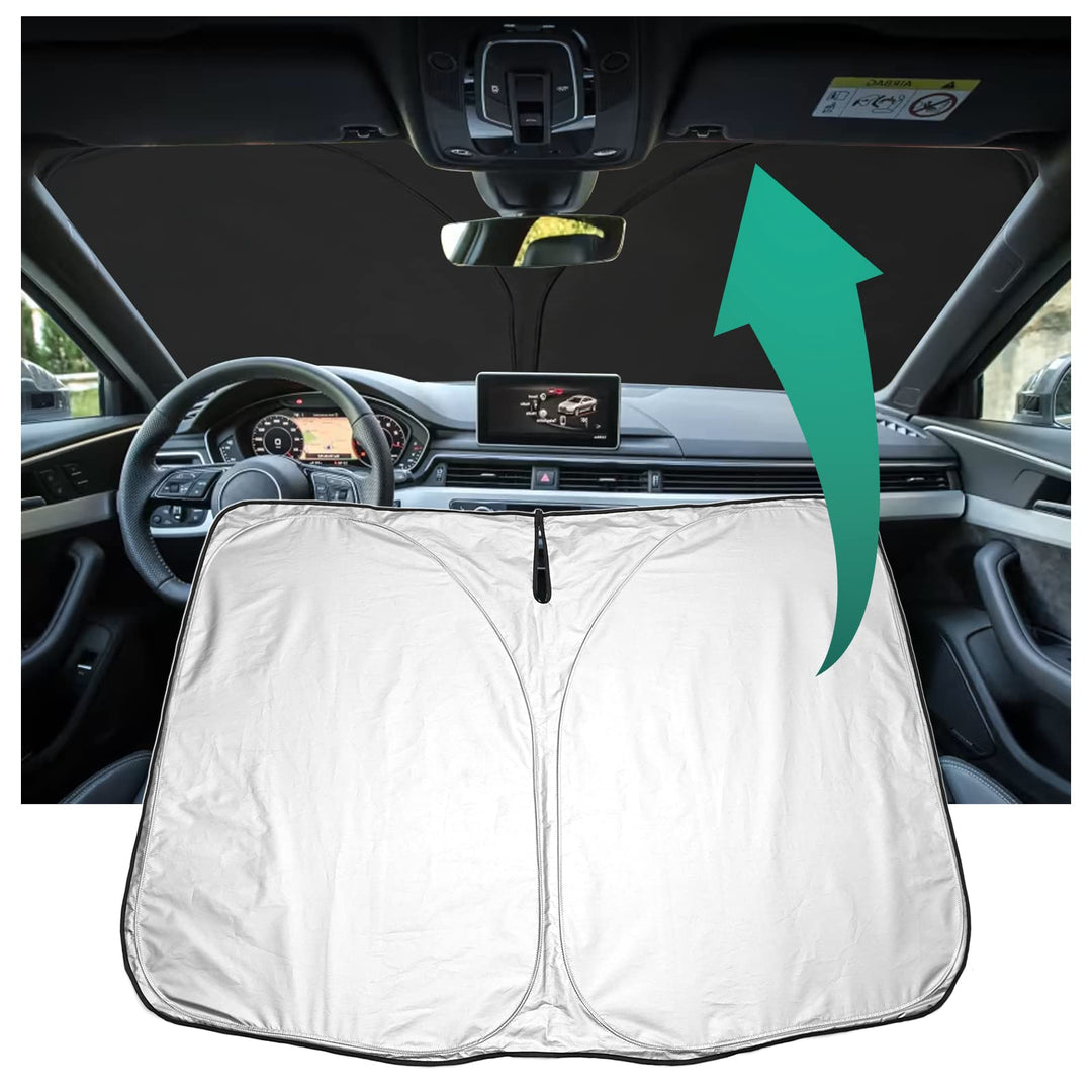YEE PIN Ranger Sonnenschirm Auto kompatibel mit Ford Ranger 2016-2022 2023，Faltbare Auto Sonnenschut