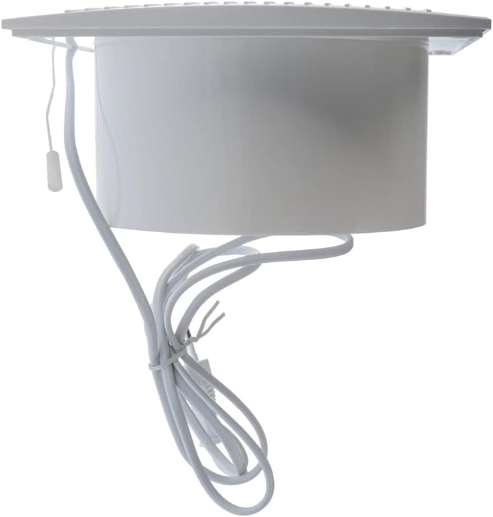 EUROPLAST Ø 150mm Wandventilator Lüfter Abluft Kabel Schalter Ventilator Küche WC Bad - Kunststoff -