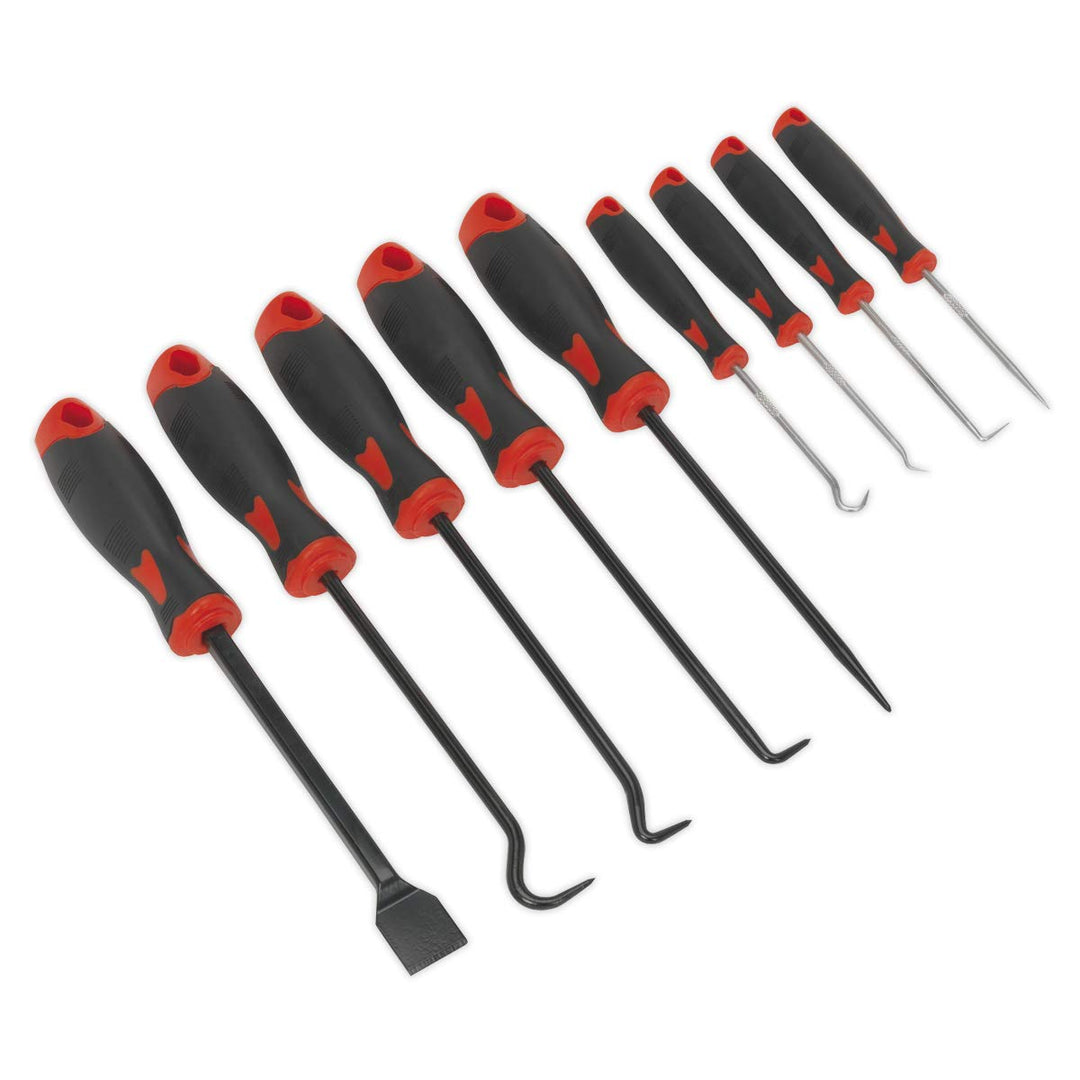 SEALEY ak5209 Schaber & Haken Set 9pc