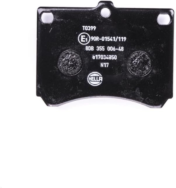 HELLA PAGID 8DB 355 006-481 Bremsbelagsatz - T0399 - Dicke/Stärke: 15mm - Bremssystem: Sumitomo - mi