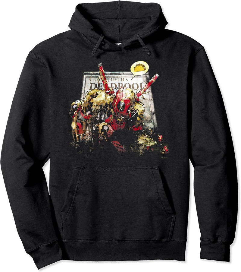 Marvel Deadpool Rise for Tacos Pullover Hoodie