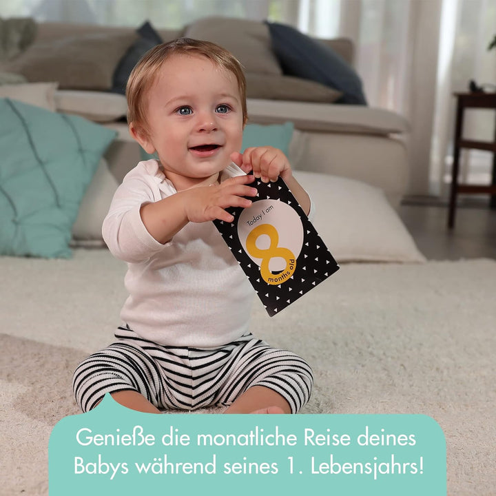 Tiny Love Magical Tales Black & White Geschenkset, Baby-Geschenkset mit Entwicklungsspielzeug, 4 aus