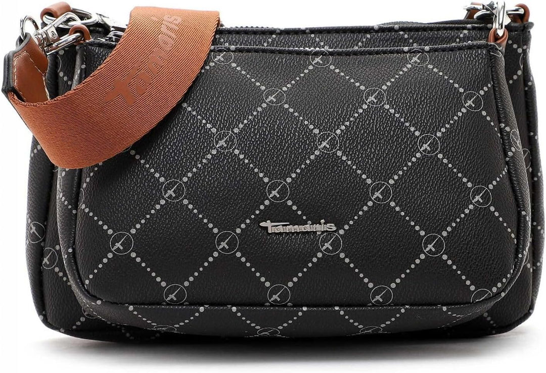 Tamaris Umhängetasche TAS Anastasia 31171 Damen Handtaschen Print Einheitsgrösse Black 100, Einheits