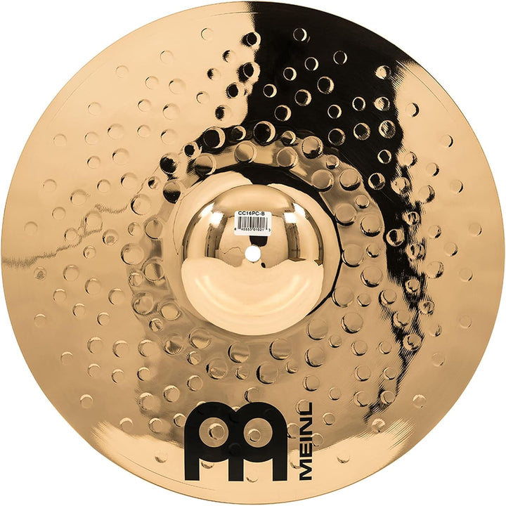 Meinl Cymbals Classics Custom Brilliant Powerful Crash 16 Zoll (Video) Schlagzeug Becken (40,64cm) B
