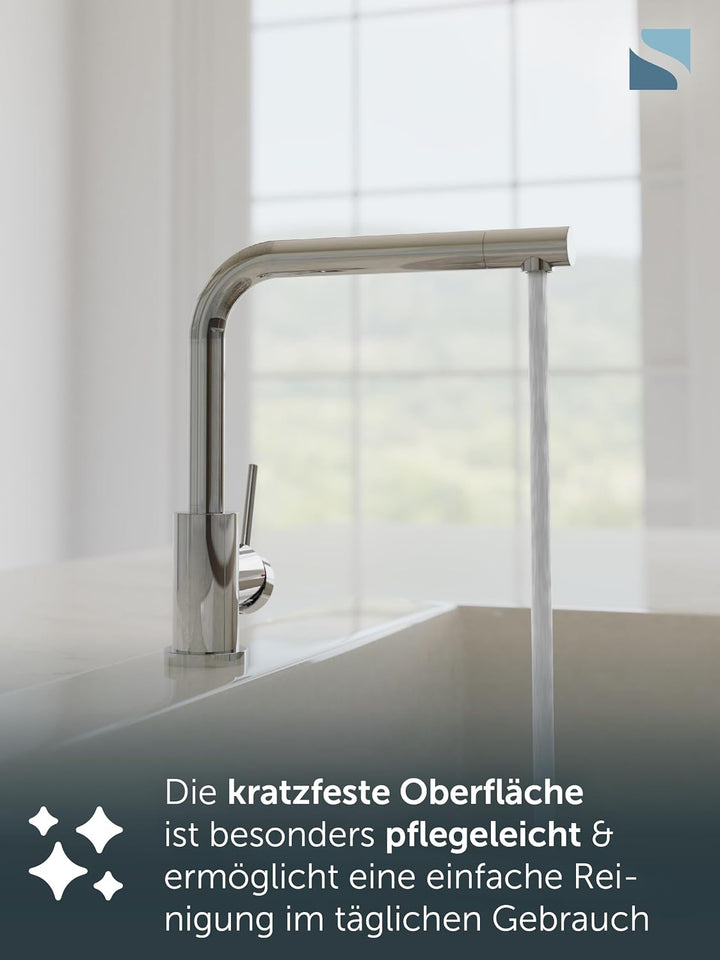 SCHÜTTE 79816 RIO Küchenarmatur, Chrom, Chrom