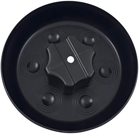 Helios Pure Flaschenkühler, Kunststoff, Schwarz/Chrom, für 6 Flaschen für 6 Flaschen Schwarz/Chrom,