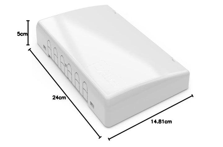 WAGO Verbindungsdose für Mantelleitungen Heizkreisverteiler Abzweig Serie 221 max. 4mm²-Klemmen ohne