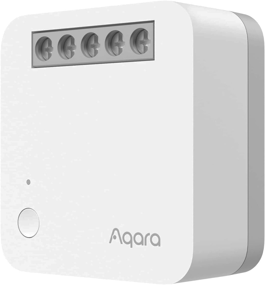 Aqara Einzelschalter-Modul T1 (ohne Neutralleiter) (HomeKit), Weiss