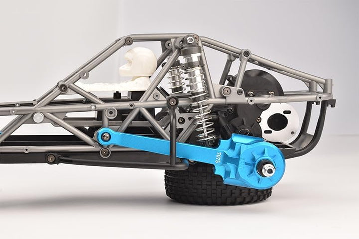 Aluminium 7075 Rear Suspension Arms (Larger Inner Bearings) for Tamiya 1:10 R/C 58719 BBX BB-01 Chas