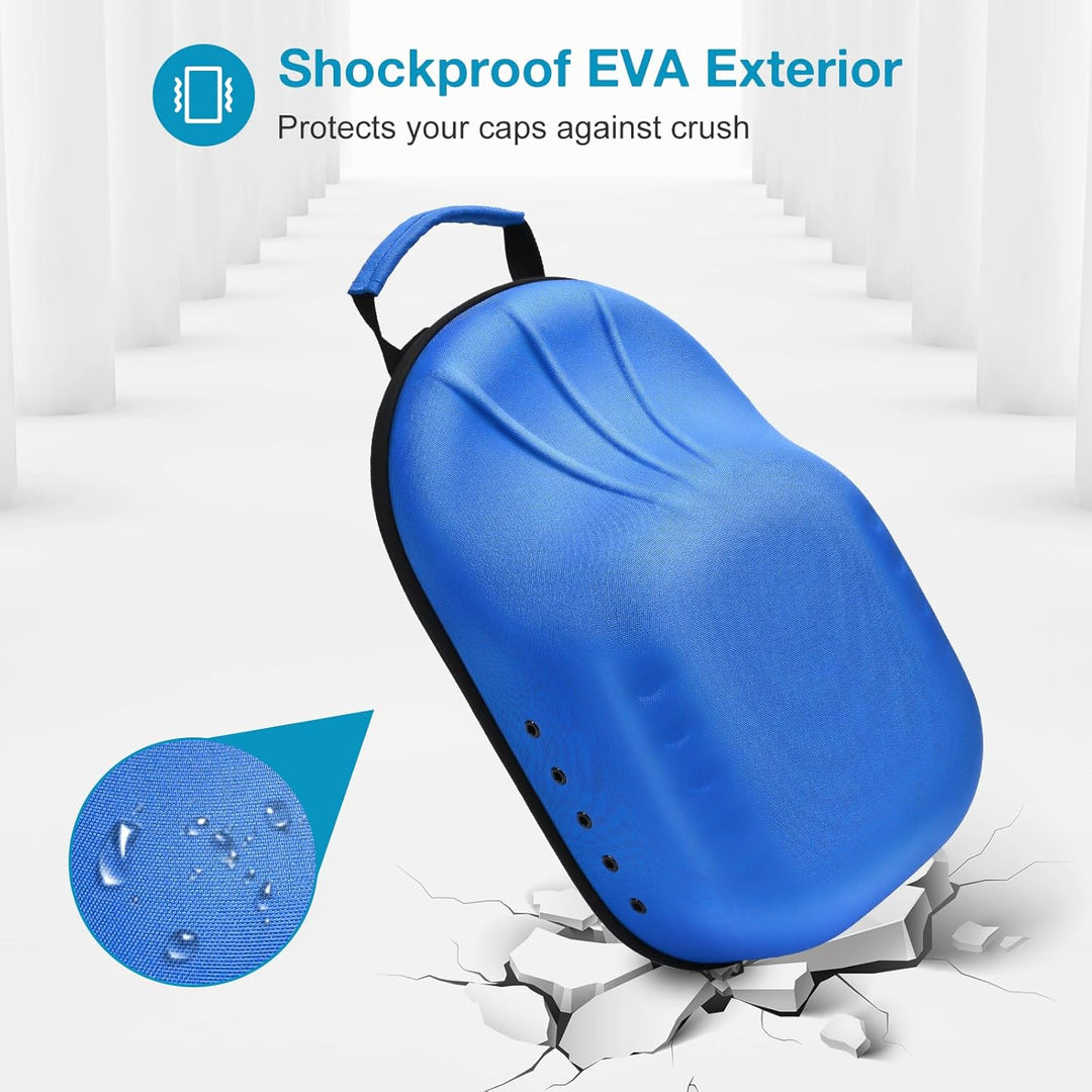 ProCase Baseball Cap Organizer, Hut Reise Case Hat Carrier Aufbewahrungstasche für 6-7 Caps, Huthalt