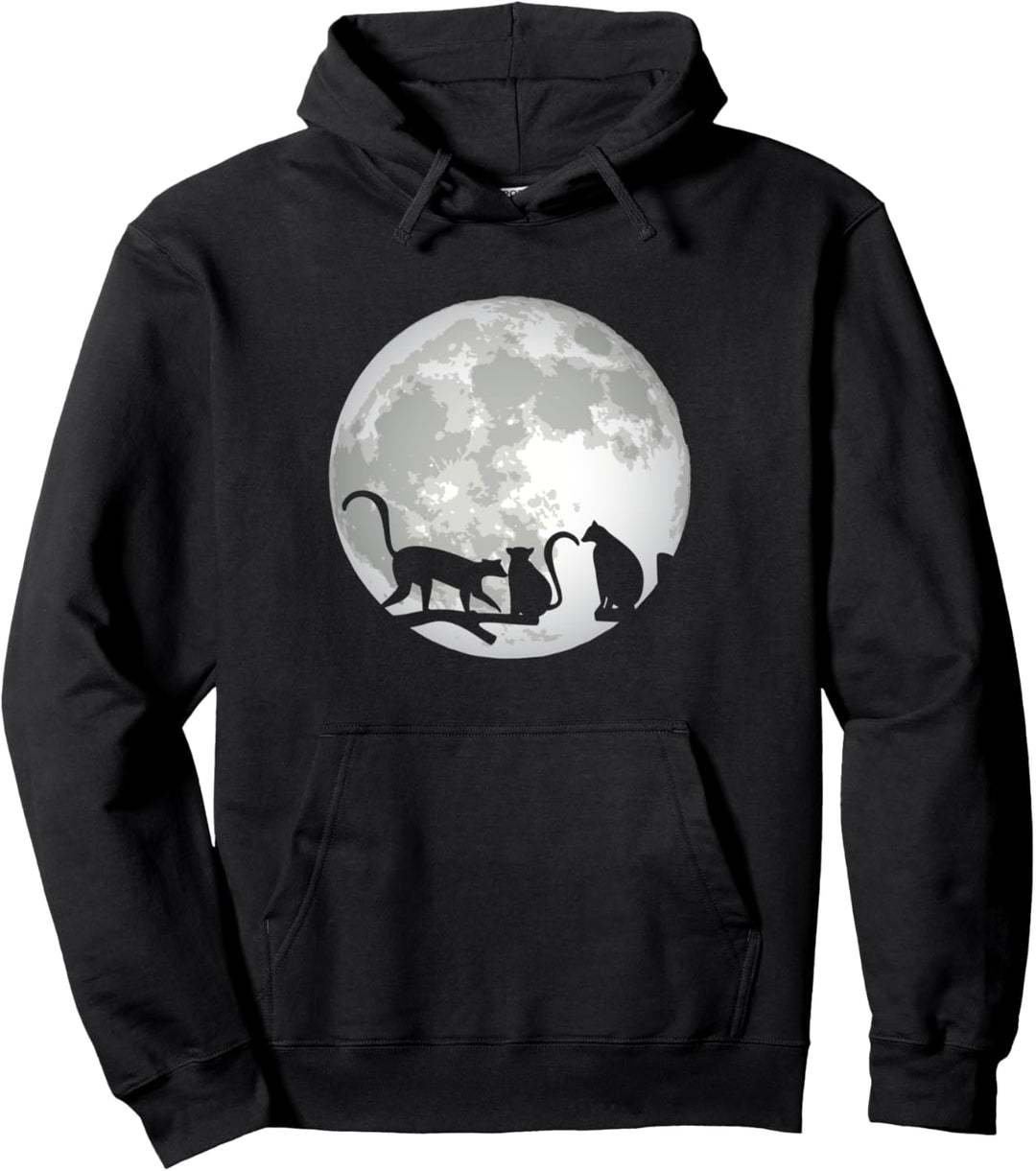Lemuren Auf Dem Mond Niedlicher Lemur Pullover Hoodie