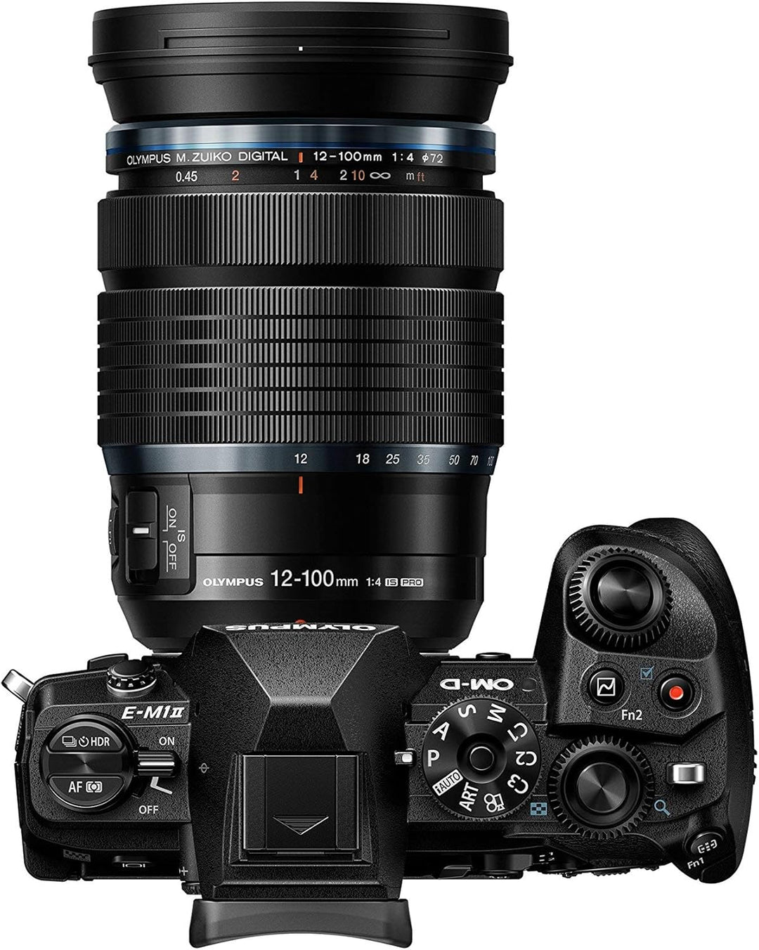 Olympus M. Zuiko Digital ED 12-100mm F4 IS Pro Objektiv, geeignet für alle MFT-Kameras (Olympus OM-D