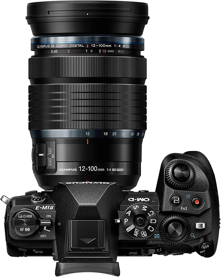 Olympus M. Zuiko Digital ED 12-100mm F4 IS Pro Objektiv, geeignet für alle MFT-Kameras (Olympus OM-D