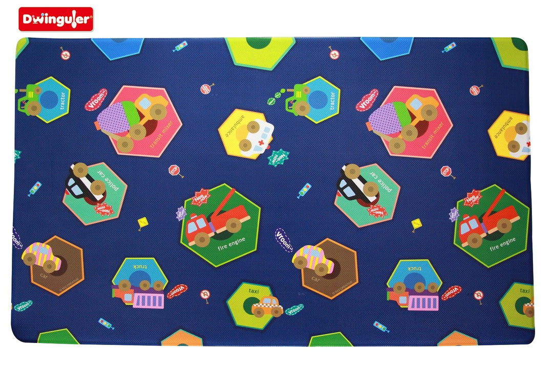 Dwinguler DW-L15-010 Kids Playmat, Mehrfarbig, Extra Large, One Size, Mehrfarbig