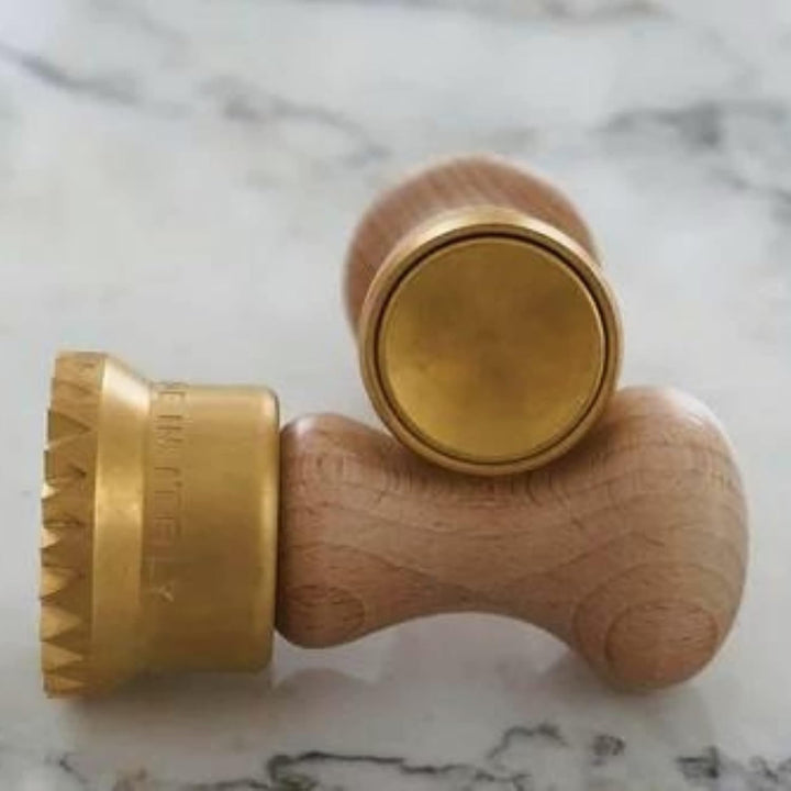 La Gondola Ravioli-Stempel - Rund Glatt 38mm | Italienisches Pasta-Werkzeug für Zuhause und gewerbli