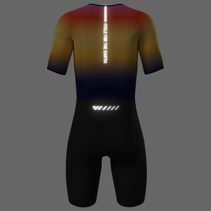 Lo.gas Herren Pro Trisuit Kurzarm Triathlonanzug für Rennen und Triathlon-Wettkämpfe -Triathlon-Anzu