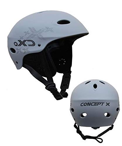 Concept X Helm Kiten Surfen Wakeboard Kajak GRAU, L