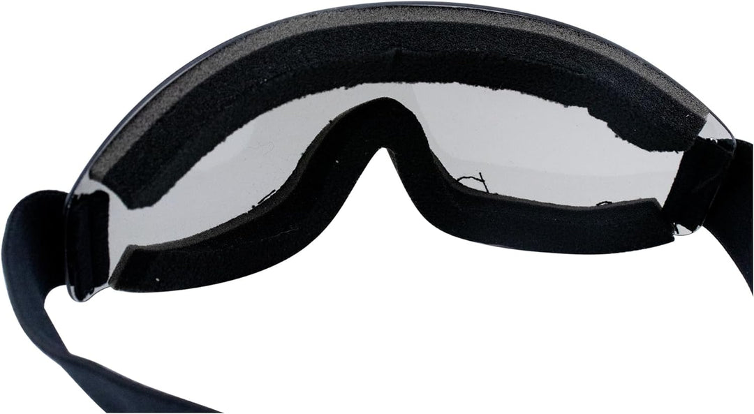 Birdz Thrush Sportbrille für Fallschirmspringen, Snowboarden, Motorradfahren, Rauchglas