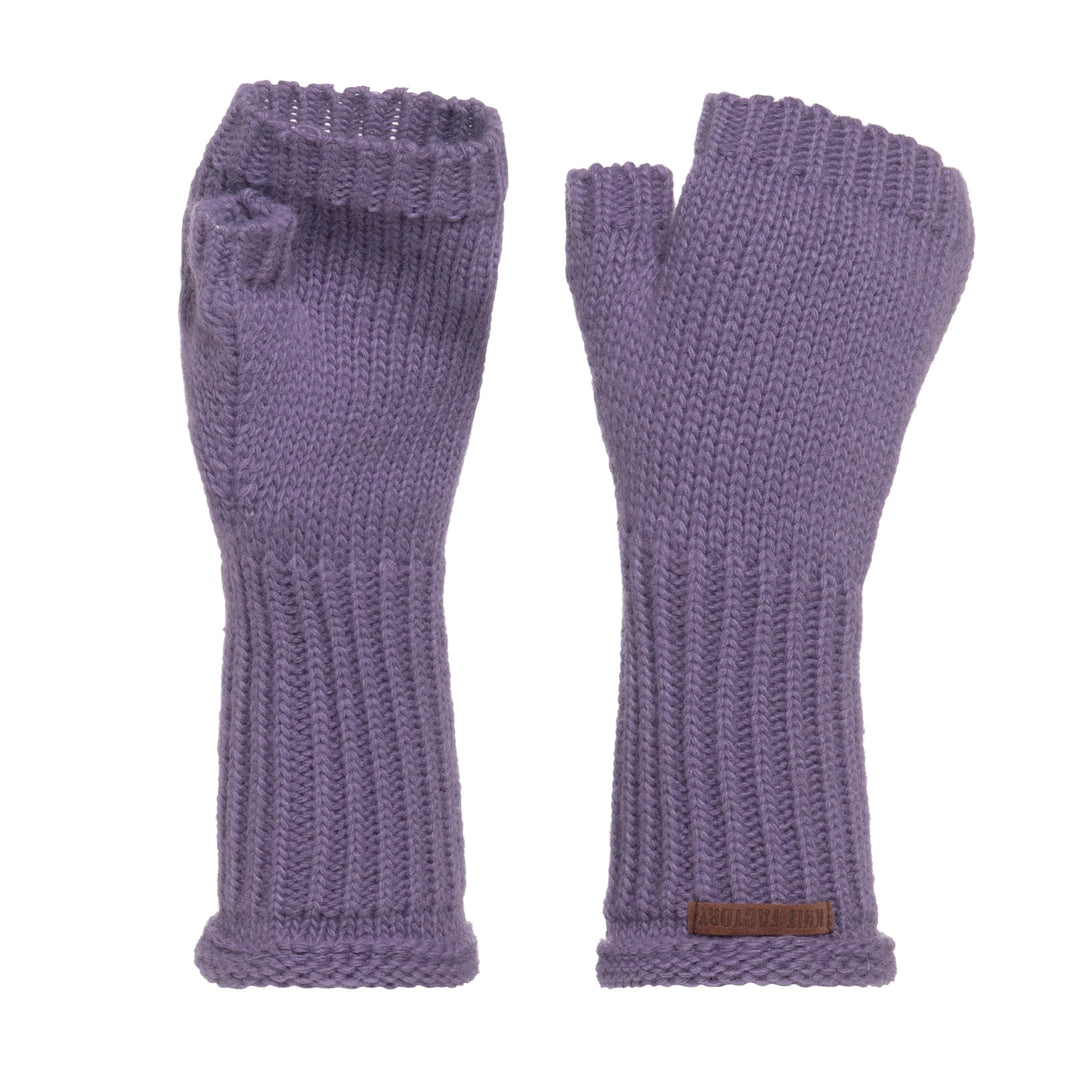 KNIT FACTORY - Cleo Handstulpen - Fingerlose Handschuhe - Gestrickte Handschuhe für Winter - Damen H