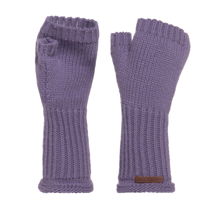 KNIT FACTORY - Cleo Handstulpen - Fingerlose Handschuhe - Gestrickte Handschuhe für Winter - Damen H