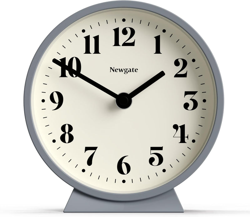 NEWGATE® Theater-Kaminuhr – leiser Sweep "No Tick" Kaminuhr – kleine Kaminuhren – minimalistisches Z