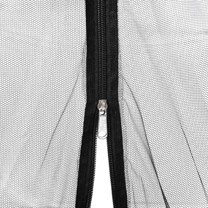 Moskitonetz Garten, 156 Mesh Polyester mit Reissverschluss und Seil, 3x4,5x2,5m, for Terrasse Campin