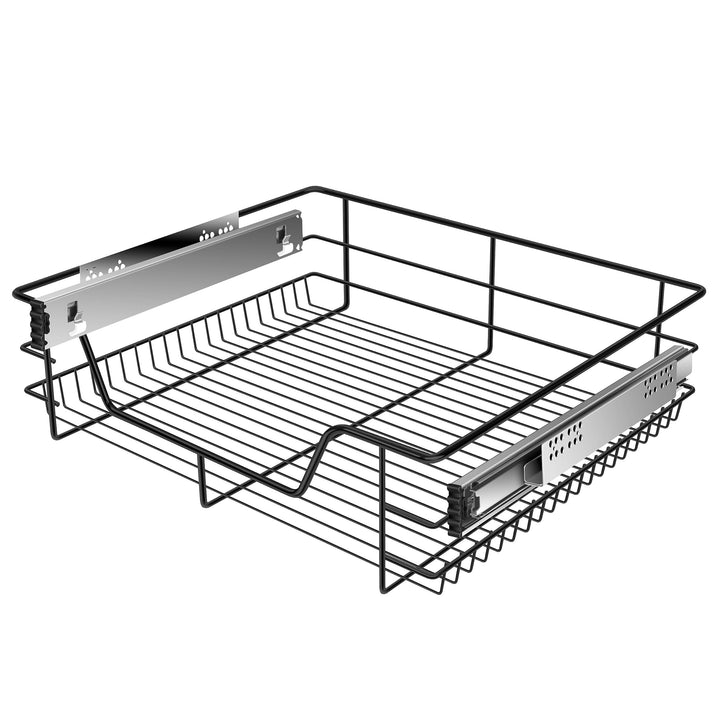 KESSER® Teleskopschublade 60 cm ✓ Küchenschublade ✓ Küchenschrank ✓ Korbauszug ✓ Schrankauszug ✓ Vol