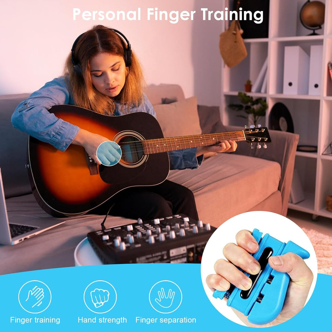 4 Pack Fingerkrafttrainer und Handtrainer, Handgriff Trainer mit 4 Widerständen 3LB, 7LB, 11LB, 14LB