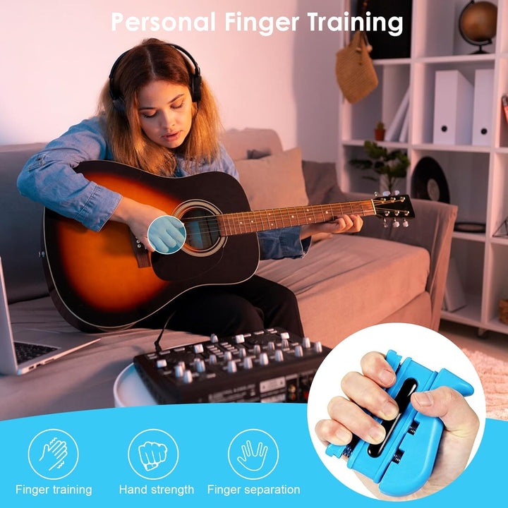 4 Pack Fingerkrafttrainer und Handtrainer, Handgriff Trainer mit 4 Widerständen 3LB, 7LB, 11LB, 14LB