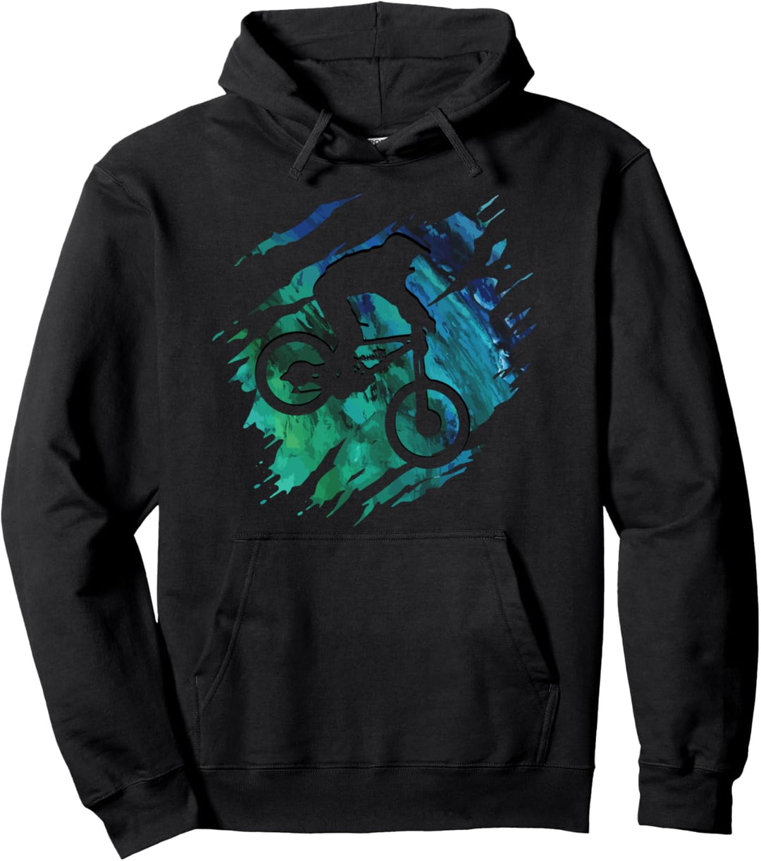 Mountainbike - MTB Downhill Mountainbiker Geschenk Pullover Hoodie