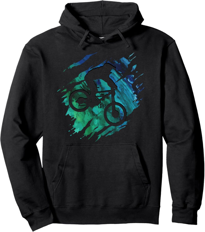Mountainbike - MTB Downhill Mountainbiker Geschenk Pullover Hoodie