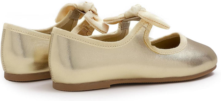 Feversole Girls Cute Dress, Mädchen süsses Kleid Mary Jane Schuhe weiche Party Urlaub Ballerinas 29