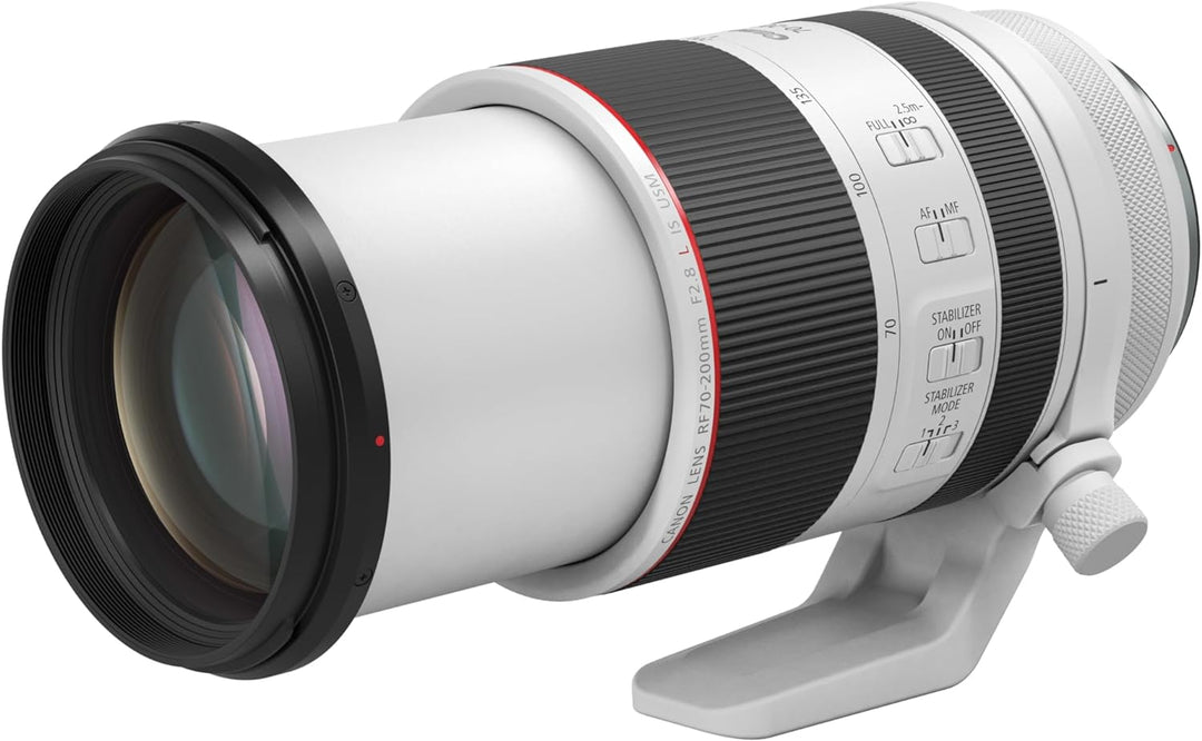 Canon RF 70-200mm F2.8L is USM Telezoom Objektiv (77mm Filtergewinde) 89,9 x 146 mm,Weiss Single